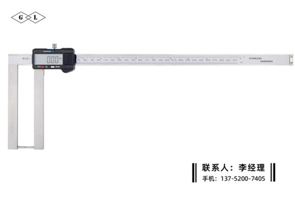 加長爪圓柱頭數(shù)顯卡尺0-300×100mm