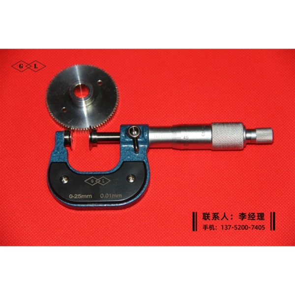 小齒輪公法線千分尺0-25mm