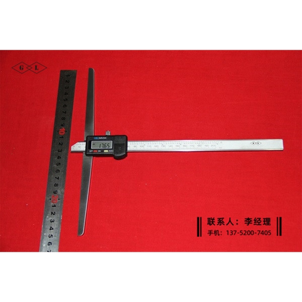 加長橋數(shù)顯深度卡尺0-200×250mm