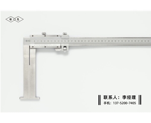 扁頭內(nèi)溝槽卡尺60-560mm